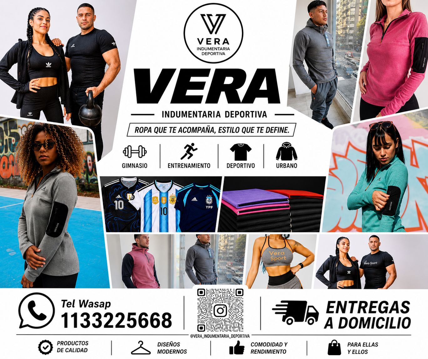 Indumentaria deportiva Vera